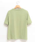 ステッチ風 プリント Tシャツ