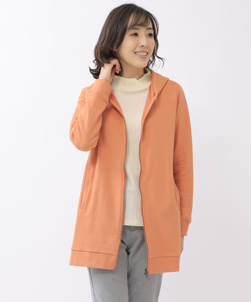 裏毛  チュニック パーカー【WEB・一部店舗限定】