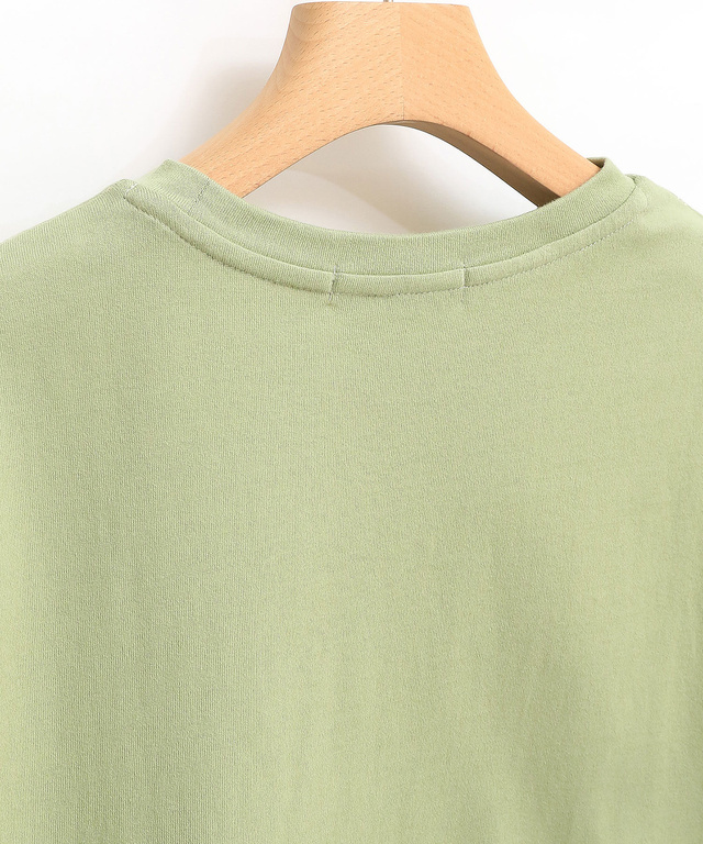 ステッチ風 プリント Tシャツ
