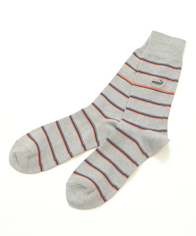 ボーダー柄 ソックス